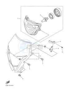 WR250F (2GB2 2GB3 2GB4 2GB4) drawing HEADLIGHT