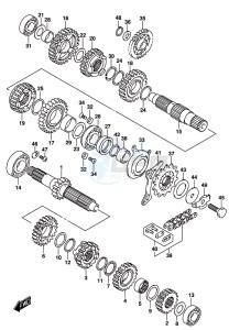 RM-Z450 drawing TRANSMISSION