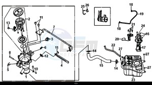 ORBIT III 50 (25 KM/H) (XE05W1-NL) (L8-M0) drawing FUEL TANK