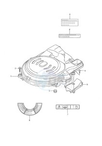 DF 70A drawing Ring Gear Cover