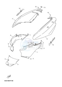 YN50 NEO'S (2APF 2APF 2APF) drawing SIDE COVER