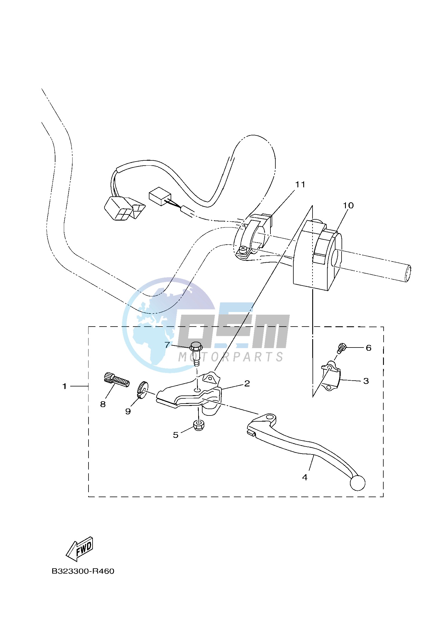 HANDLE SWITCH & LEVER