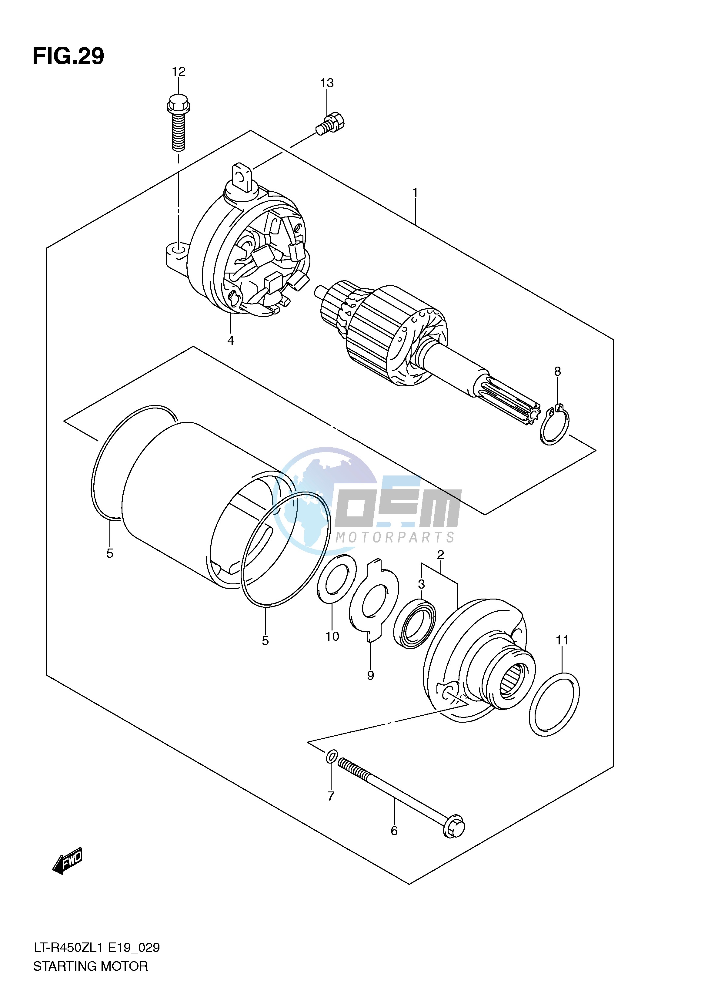 STARTING MOTOR