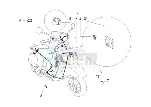 GRANTURISMO 125 drawing Wiring harness