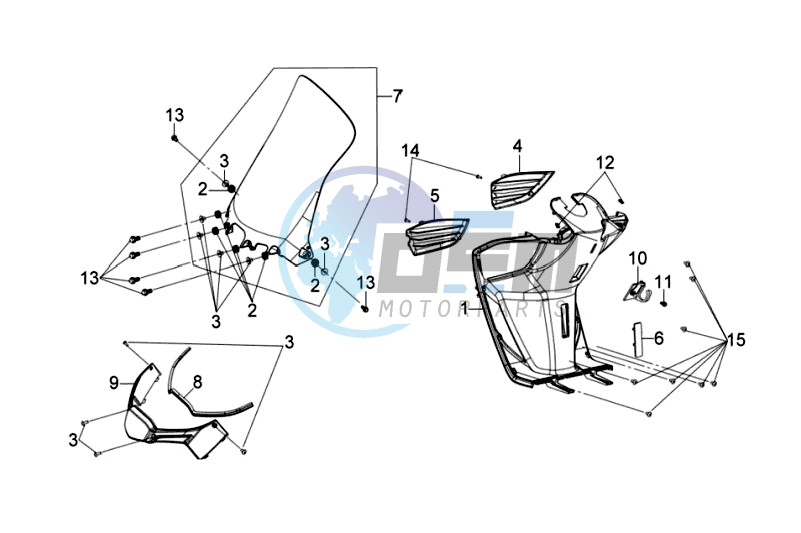 INNER LEG SHIELD / UNDERTAIL