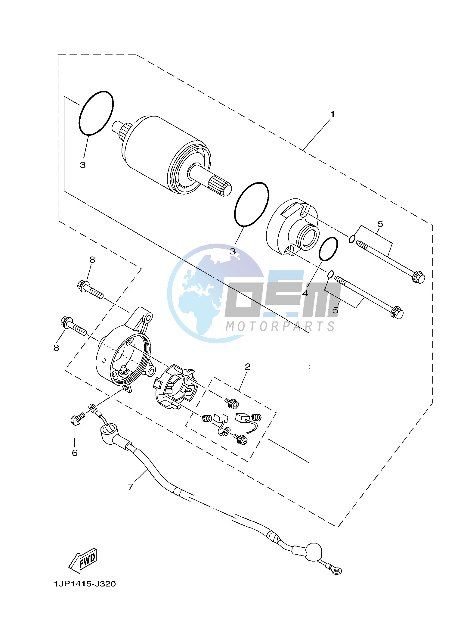 STARTING MOTOR