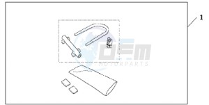 CBR600RR9 Europe Direct - (ED / MME SPC) drawing U-LOCK