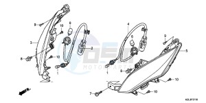 NSC110MPDE NSC110MPDE UK - (E) drawing FRONT WINKER