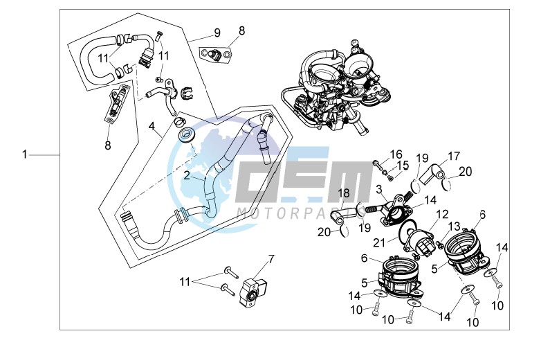 Throttle body