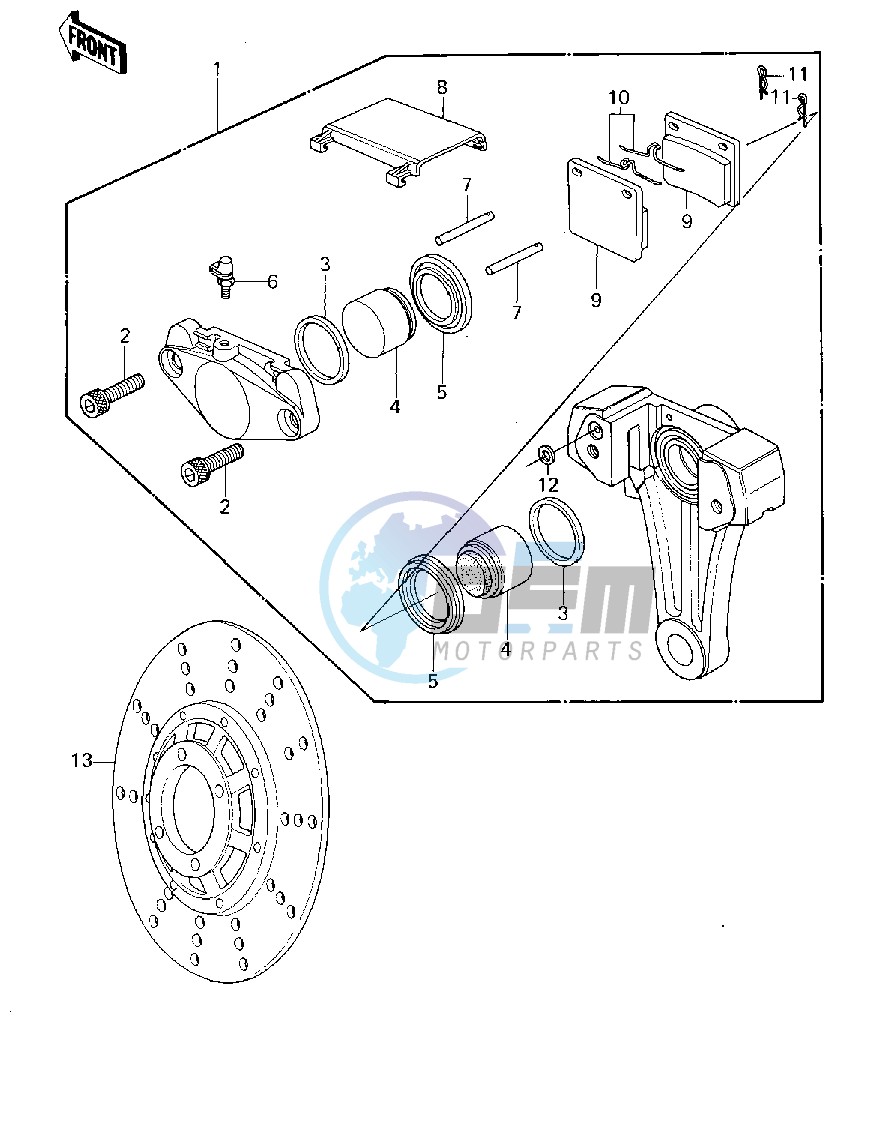 REAR BRAKE -- 79-80 A3_A3A_A4- -