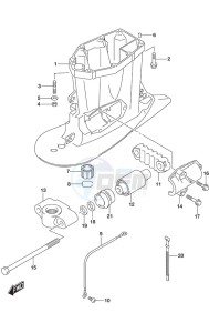 DF 175 drawing Drive Shaft Housing