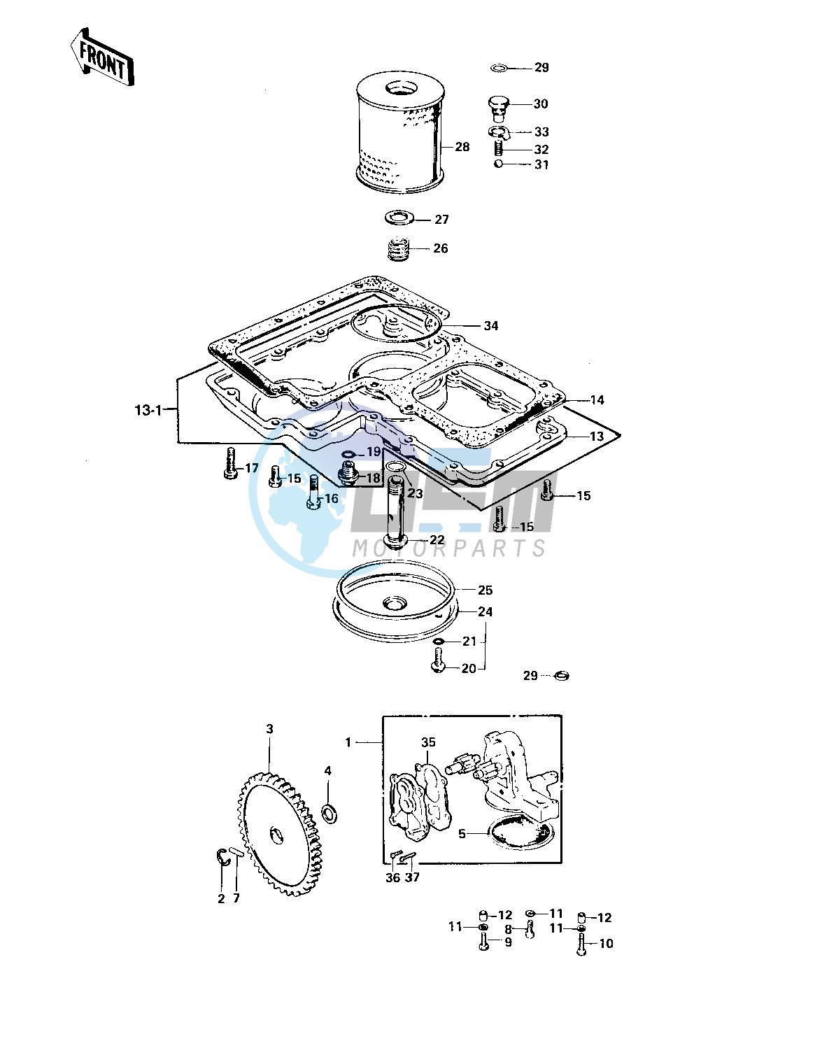 OIL PUMP_OIL FILTER_OIL PAN