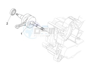 LX 50 4T-4V drawing Crankshaft