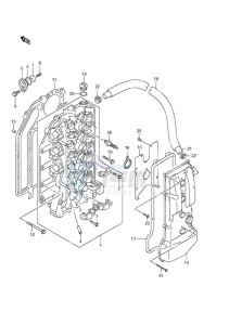 DF 115A drawing Cylinder Head