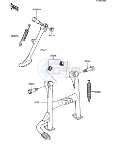 ZN 700 A [LTD SHAFT] (A1-A2) [LTD SHAFT] drawing STANDS