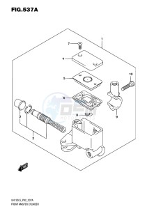 UH125 ABS BURGMAN EU drawing FRONT MASTER CYLINDER