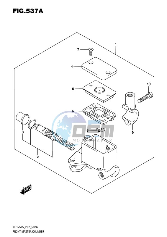 FRONT MASTER CYLINDER