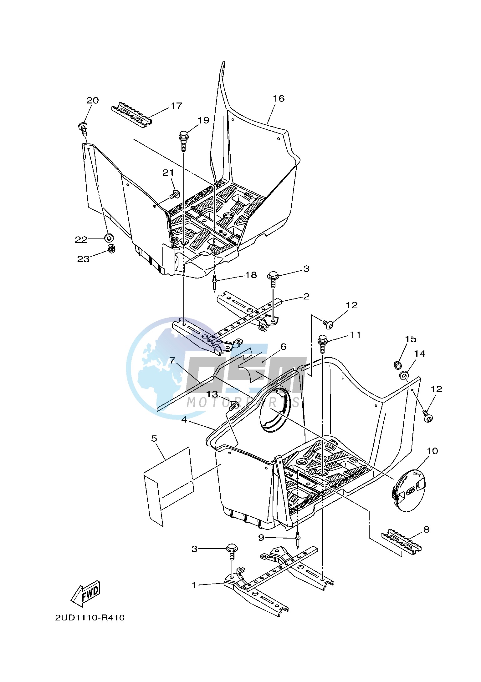 STAND & FOOTREST