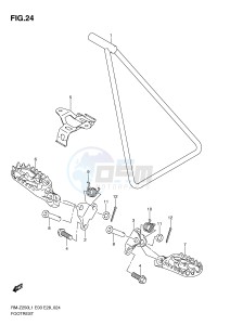 RM-Z250 (E3-E28) drawing FOOTREST