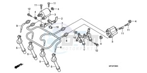 CB600FAA F / ABS CMF 25K drawing IGNITION COIL