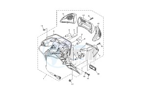 XP T-MAX ABS 500 drawing TAILLIGHT