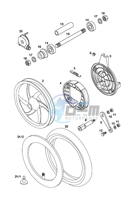 Front wheel