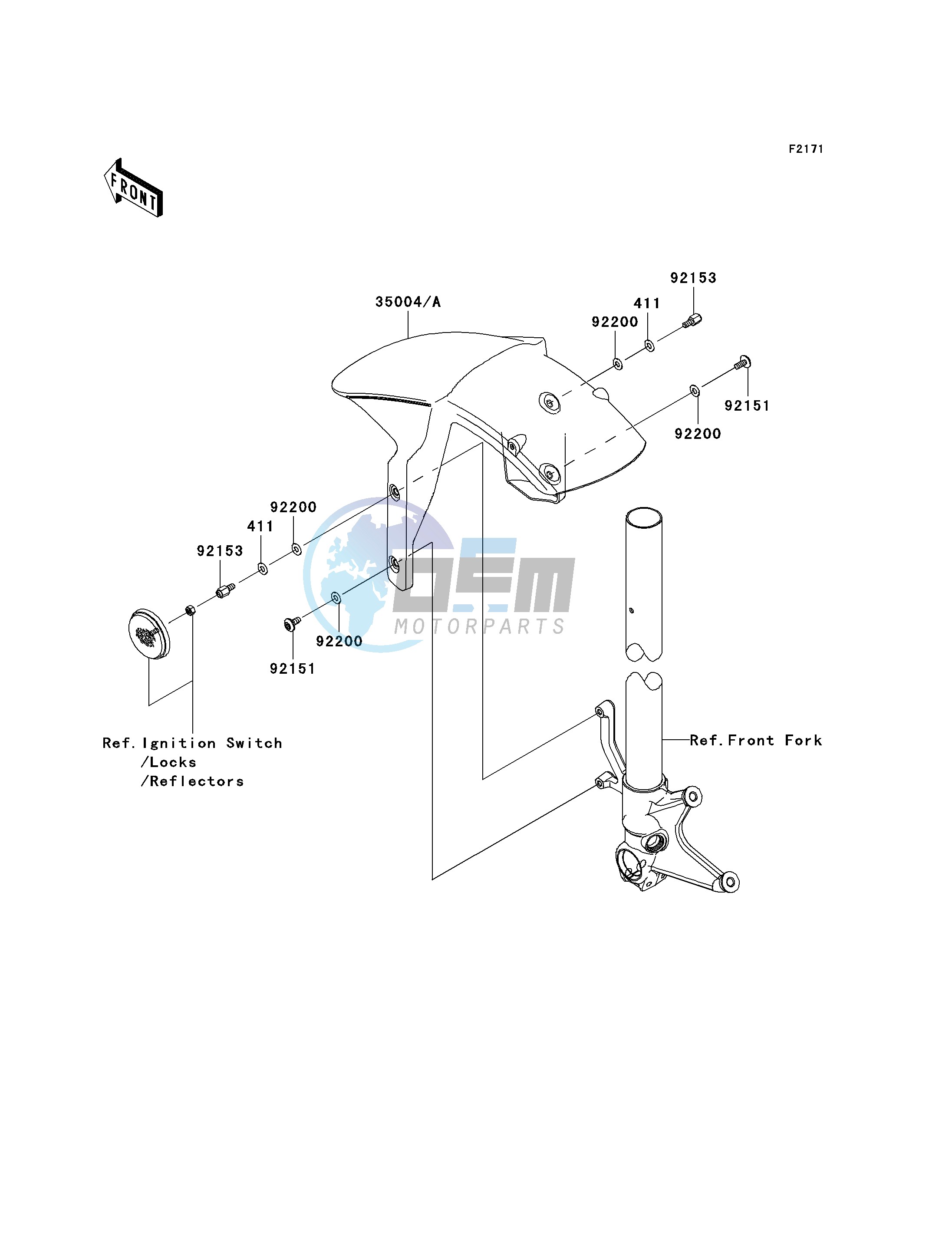 FRONT FENDER-- S- -