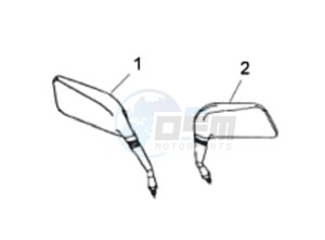 TRACKRUNNER 180 drawing MIRRORS L / R