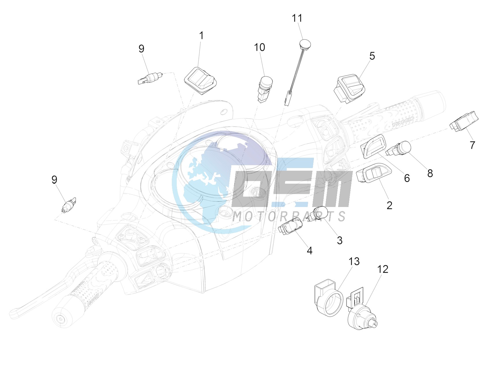 Selectors - Switches - Buttons