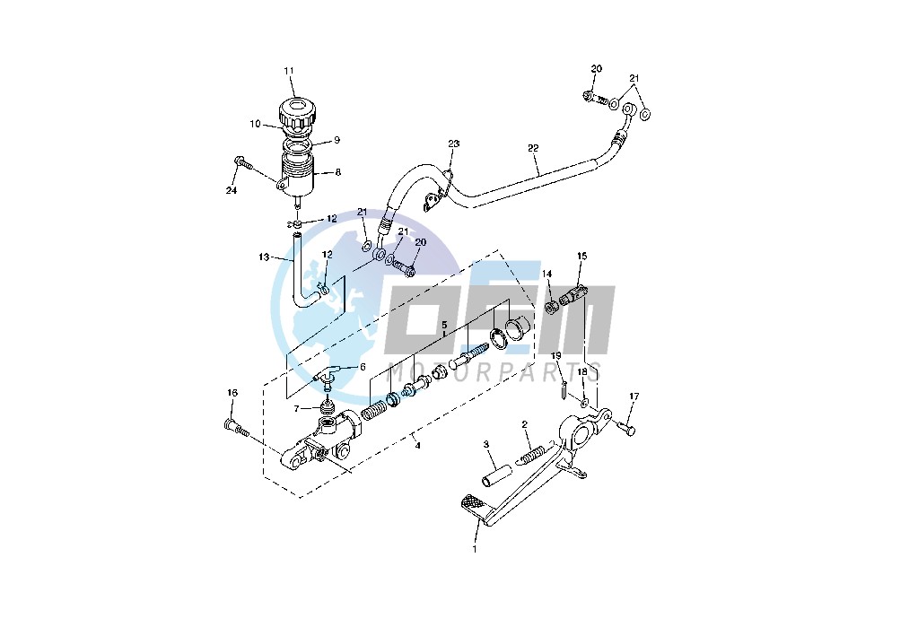 REAR MASTER CYLINDER