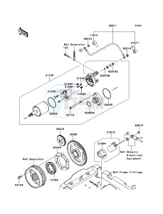 KVF750_4X4_EPS KVF750GCS EU GB drawing Starter Motor