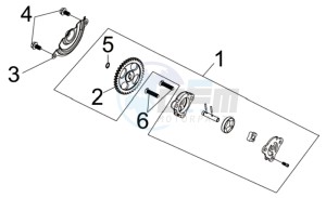 MIO 115 L7 drawing OIL PUMP / V-BELT OIL PUMP