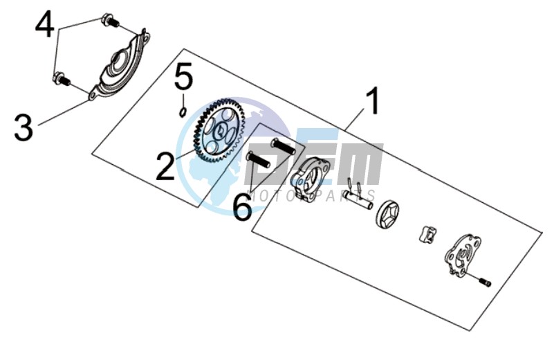 OIL PUMP / V-BELT OIL PUMP