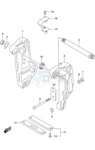 DF 200AP drawing Clamp Bracket