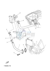 XT660Z TENERE (2BD7 2BD7 2BD7) drawing AIR INDUCTION SYSTEM