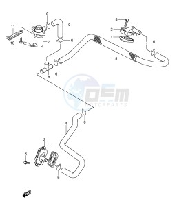 SV650S (E2) drawing 2ND AIR (MODEL K3 K4 K5 K6)