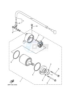 YFM700FWBD KODIAK 700 EPS (BGFB) drawing STARTING MOTOR