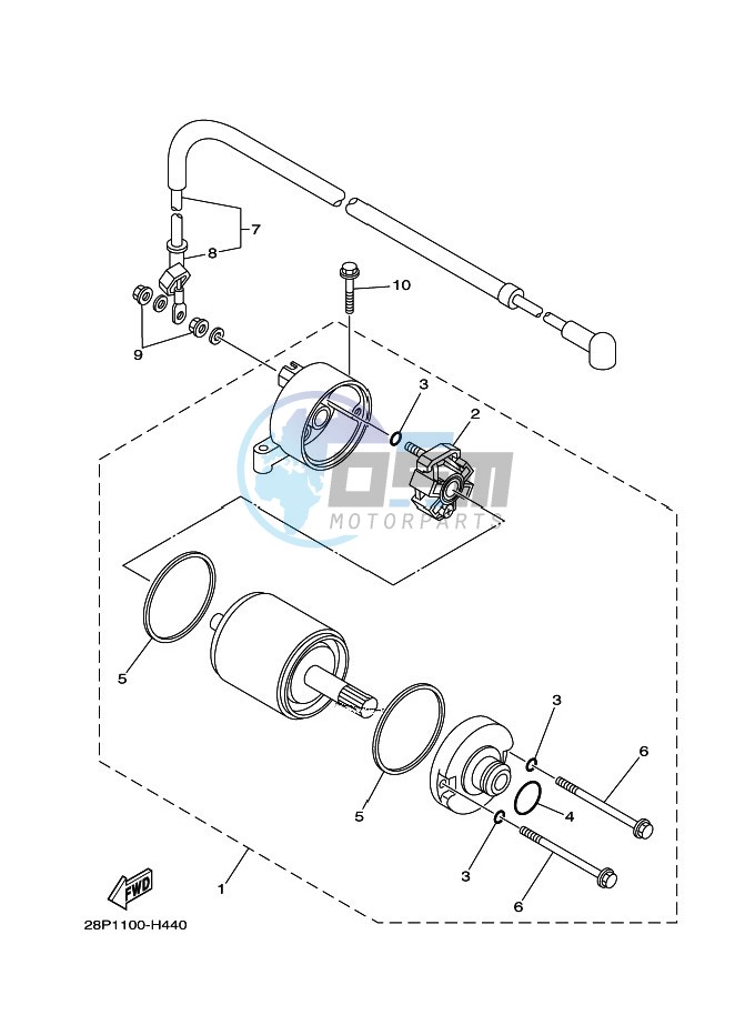 STARTING MOTOR