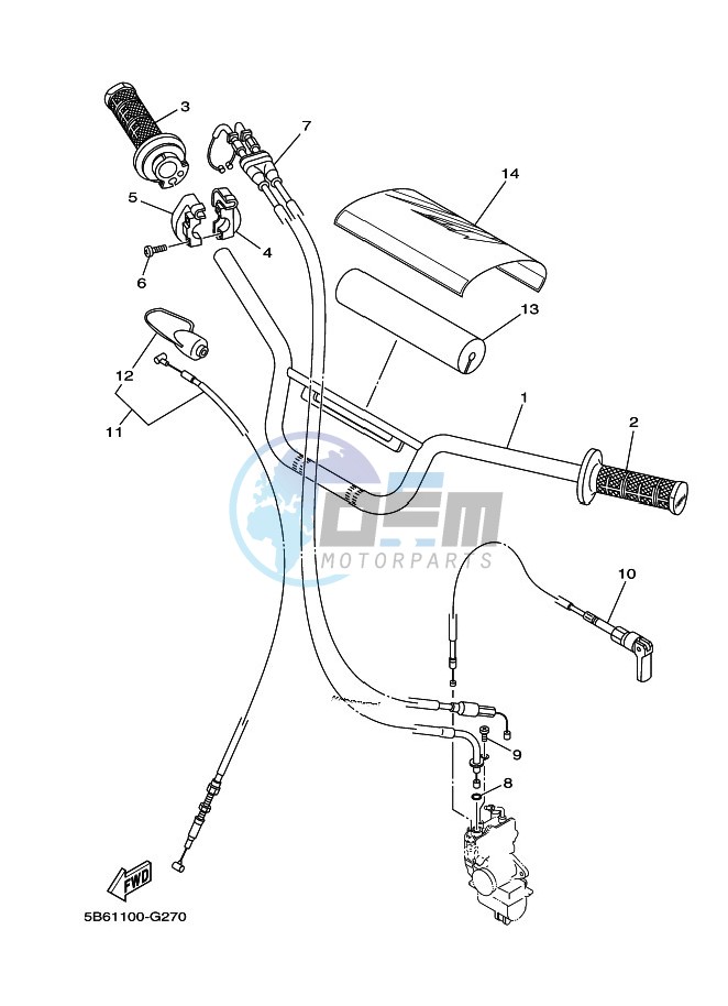 STEERING HANDLE & CABLE