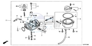 CRF70FC drawing CARBURETOR