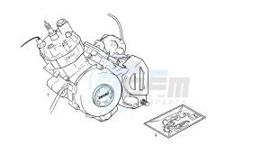 SENDA SM X-RACE - 50 CC VTHSR2A1A drawing ENGINE