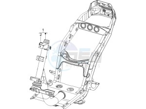 Fly 50 2t drawing Frame bodywork