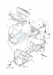 YFM700FWAD YFM70GPHK (B4FJ) drawing HEADLIGHT 2