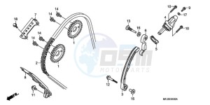 CBR600RR9 U / MME SPC 2U drawing CAM CHAIN/TENSIONER