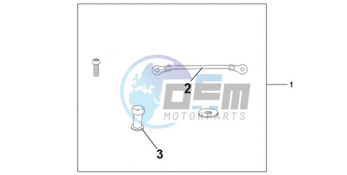 TANK BAG ATT KIT