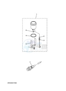 LZ250D drawing SPEEDOMETER