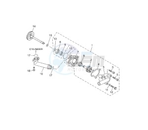 YP R X-MAX SPORT 250 drawing WATER PUMP