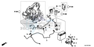 GL1800CF F6C ED drawing BATTERY