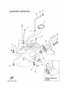 FL250HETX drawing PROPELLER-HOUSING-AND-TRANSMISSION-4