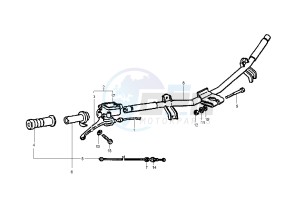 NRG PUREJET 50 drawing Front master cilinder